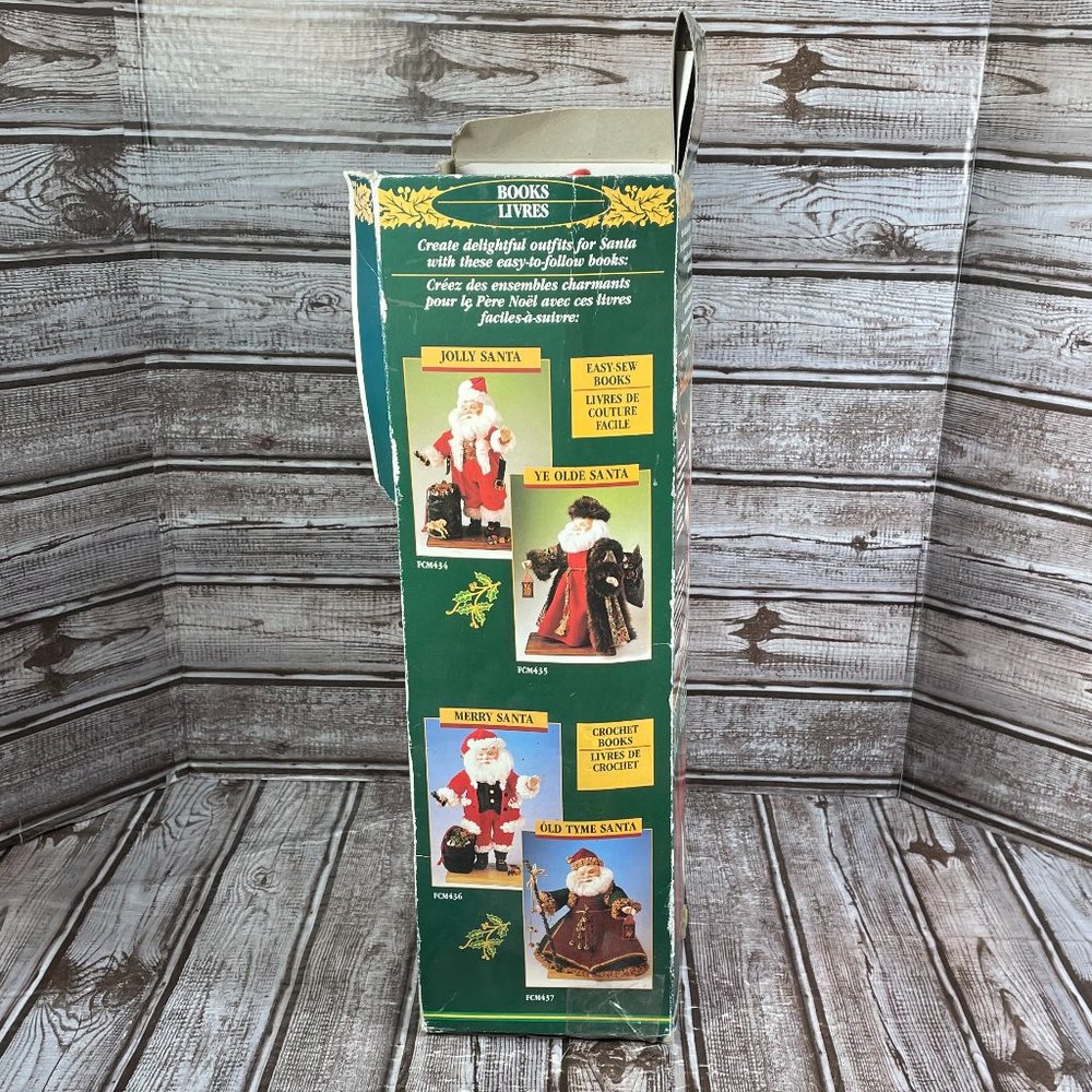Vintage HERITAGE Santa Claus Ready to Dress 16" Posable Doll NIB Box Damaged - Picture 7 of 8